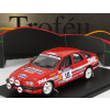 Trofeu Ford england Sierra Xr4x4 (nočná verzia) N 10 Rally Nový Zéland 1988 B.stokes - G.adams 1:43 Červená Biela