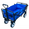 BestBerg BBBW-10BE skladací záhradný / plážový vozík / nosnosť 70 kg / modrý
