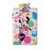 FARO Obliečky Minnie motýle Bavlna 140x200 70x90