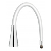 NOVASERVIS Elastické rameno k batérii 70720, biela-chróm RAM70720,0B