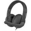 Slúchadlá Natec s mikrofónom Rhea, čierne