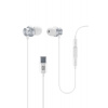Slúchadlá Cellularline SPARROW s konektorom USB‑C, biele