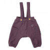 Detské záhradníčky Koala Pure beige 86 (12-18m) Fialová