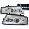 VW PASSAT B5 96-00 - predné chrom svetlá s LED svietením
