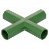 Pipe Buckle Middle spojka pre záhradné tyče priemer 16 mm - 11 mm
