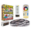 Svietidlo - svetelný zdroj - 15m ZESTAW STREFOWY Led SMD 5050 Taśma RGB 900 led (Svietidlo - svetelný zdroj - 15m ZESTAW STREFOWY Led SMD 5050 Taśma RGB 900 led)