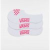 Vans Ponožky Vans, Classic Canoodle 3Pack white/wild orchid 2025 dámské Velikost: 36,5-41