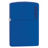 Zippo Royal Blue Matte Logo 26095