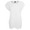 Urban Classics Dámske tričko s pČervenáĺženými ramenami TB771 Biela Biela XXL