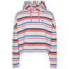 Tommy Jeans Boxy Crop Multi Stripe Hoodie|L
