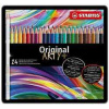 Pastelky STABILO Original - ARTY+ - 24 ks sada v plechu