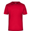 James & Nicholson | JN 358, Pánske žerzejové športové tričko, červená, 3XL