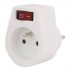 Konnoc DX-FZBK-01/01A rozbočka 1x zásuvka s vypínačem 434008,00