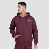 GymBeam Mikina se zipem Relay Fig - XXL