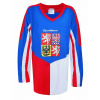 Hokejový dres ČR 5, modrý Oblečení velikost: M