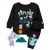 Teplaková súprava - George Children's Tracksuit Veľkosť 86 čierna, námornícka modrá, modrá (Pikachu Tracksuit Pokemons mikiny nohavice)