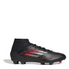 adidas F50 League Firm Ground Football Boots Black/Iron/Red 9 (43.3)