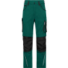 DAIBER JN 1832 / Pracovné nohavice, štandard - dark green/black 52