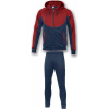 Joma Súprava TRACKSUIT WITH HOOD ESSENTIAL NAVY BLUE-RED Veľkosť: 4XS