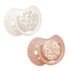 Lovi cumlík silikon dynamický Blossom Ivory 2 ks
