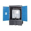 Depot PolySafe C, dvere, pre 4 sudy à 200 litrov alebo pre 1 IBC à 1000 litrov