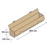 Kartónový tubus L – 850x100x100mm, 10 ks