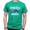 Fajntričko O Pánske tričko - Strážca gauča, Farba zelená, Strih/ Variant Pánsky/UNISEX