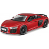 MAISTO Audi R8 V10 Plus metal červená assembly line 1:24