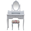 Kozmetický stolík SISI taburetka
