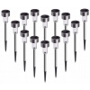 Solárne svietidlá - 14x záhradné solárne lampy LED SOLAR LAMP (Solárne svietidlá - 14x záhradné solárne lampy LED SOLAR LAMP)