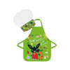 BrandMac Zelená detská zástera s čiapkou Bing