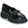 Carmela Mokasíny 162698-TAUPE-PATENT Čierna