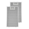 Hliníkový tukový filter, pre digestory Klarstein, 18,5 x 31,8 cm, 2 kusy, náhradný filter, príslušenstvo (CGCH2-Al-filter)