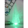 Dekorácia MagicHome Vianoce, Stromček, LED, meniaca farby, PE, 3xAAA, interiér, 10,50x30 cm