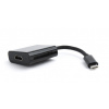 Gembird adaptér USB-C (M) na HDMI (F), čierny