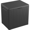 Keter City Box 113l hnedá