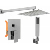 Rea Fenix Podomietkový sprchový set + box, chróm REA-P8451