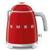 Smeg Rýchlovarná mini kanvica 50´s Retro Style, KLF05, 0,8 l, červená KLF05RDEU