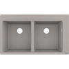 Hansgrohe S51 - Vstavaný drez 370/370, betónová šedá 43316380