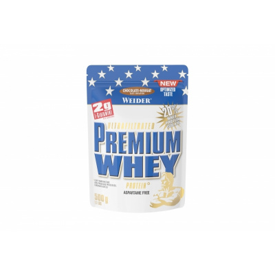 Weider - PREMIUM WHEY PROTEIN - 500 g - čokoláda + nugát