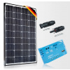 Solárny panel 100W solárna batéria s reguláciou 10A (Solárny panel 100W solárna batéria s reguláciou 10A)