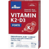 VITAR VITAMIN K2 + D3 FORTE tbl, príchuť malina 1x60 ks