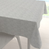 Biante Dekoračný štvorcový obrus PML-118 Sivá režná 80x80 cm