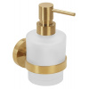 SAPHO X-ROUND GOLD dávkovač mydla MINI 200ml, zlato mat XR103GB