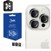 3mk ochrana kamery Lens Pro pro Apple iPhone 15, Silver 5903108528627