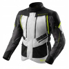 TEXTILNÁ BUNDA REBELHORN HARDY 3.0 ČIERNA/GREY/FLUO YELLOW 7XL