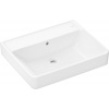 Hansgrohe Xanuia Q - Umývadlo na stenu 600x480 mm s prepadom bez otvoru pre batériu, SmartClean, biela 61149450
