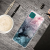 Gumený kryt MARBLE na Samsung Galaxy A22 5G - Abstract slaboružová