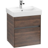 VILLEROY & BOCH Collaro závesná skrinka pod umývadlo, 2 zásuvky, 510 x 414 x 546 mm, Arizona Oak, C00700VH