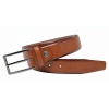 Lindenmann Pánsky kožený opasok Lindenmann 21520587 koňak